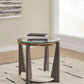 Fran Round End Table