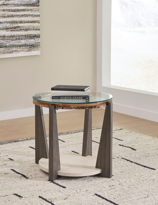 Fran Round End Table