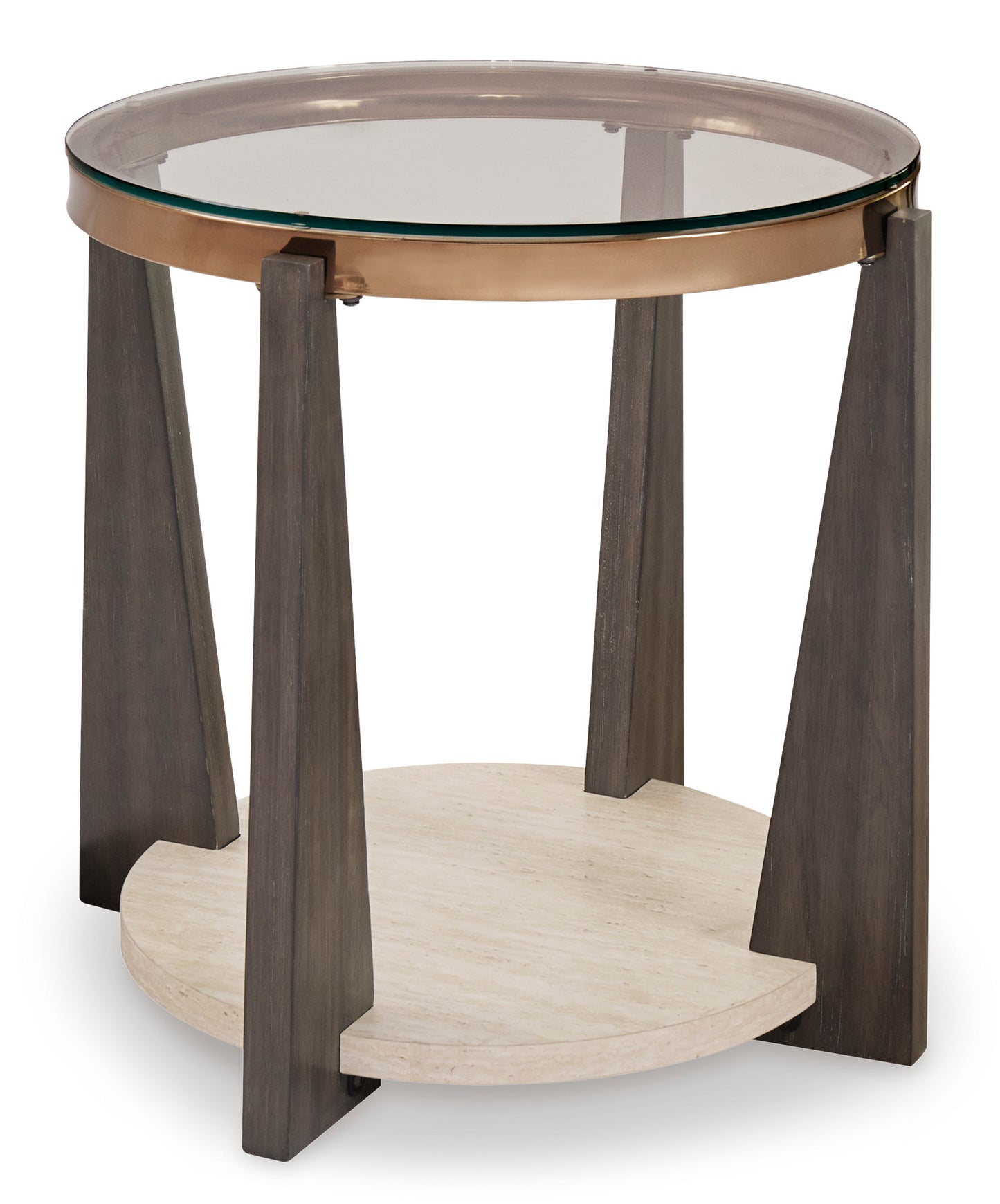 Fran Round End Table