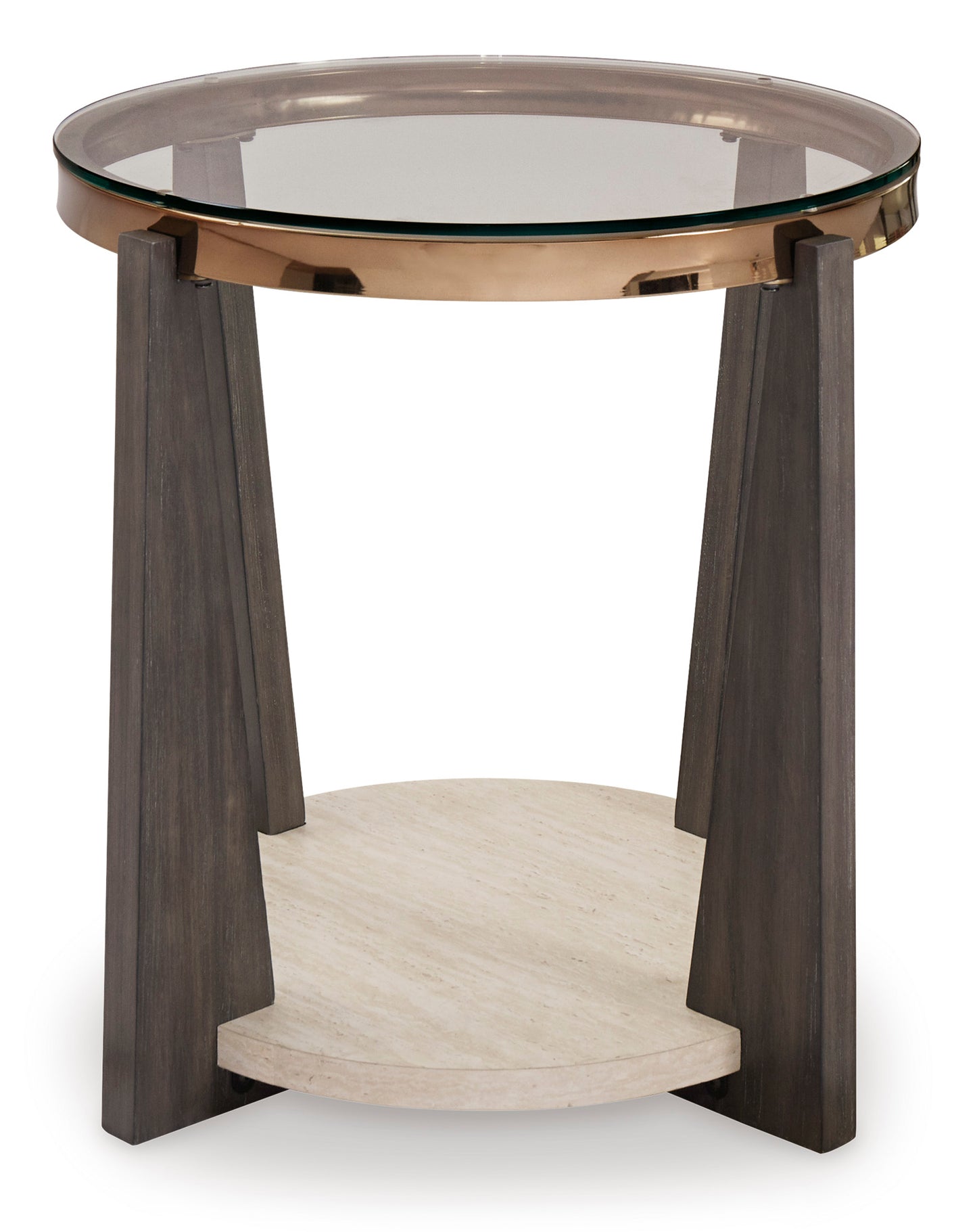 Fran Round End Table -