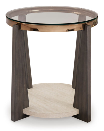 Fran Round End Table