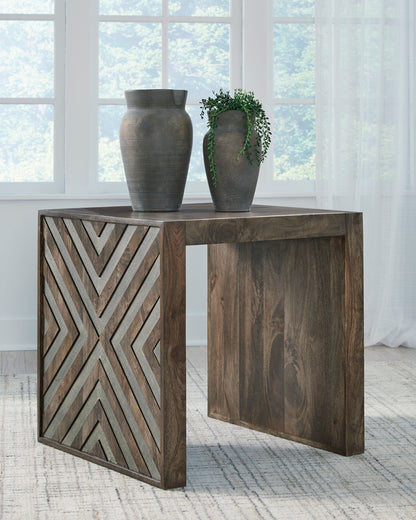 Drew Square End Table -