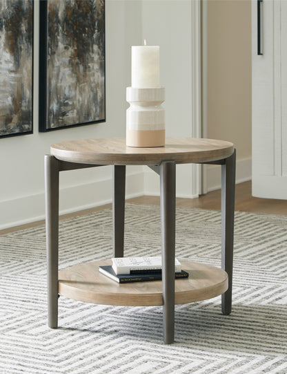 Dylan Round End Table -