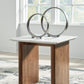 Isabelle Marble Top End Table