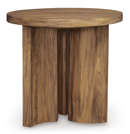 Audrey Round End Table -