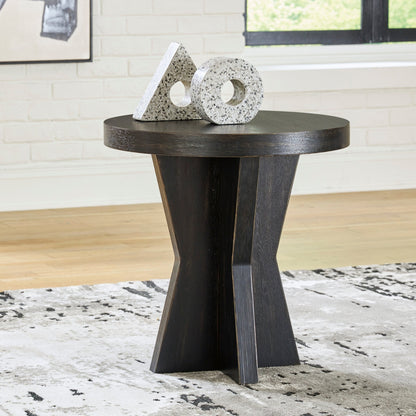 Gale Round End Table -