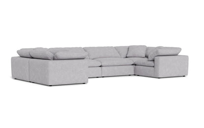 Fluffy 4 Corner U Sectional