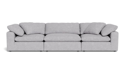 Fluffy 3pc Sofa - Travis Pewter