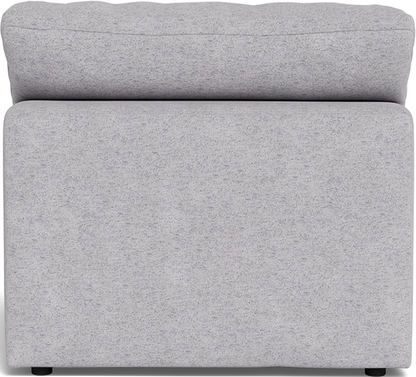 Fluffy Small Armless Chair - Toscana Otter