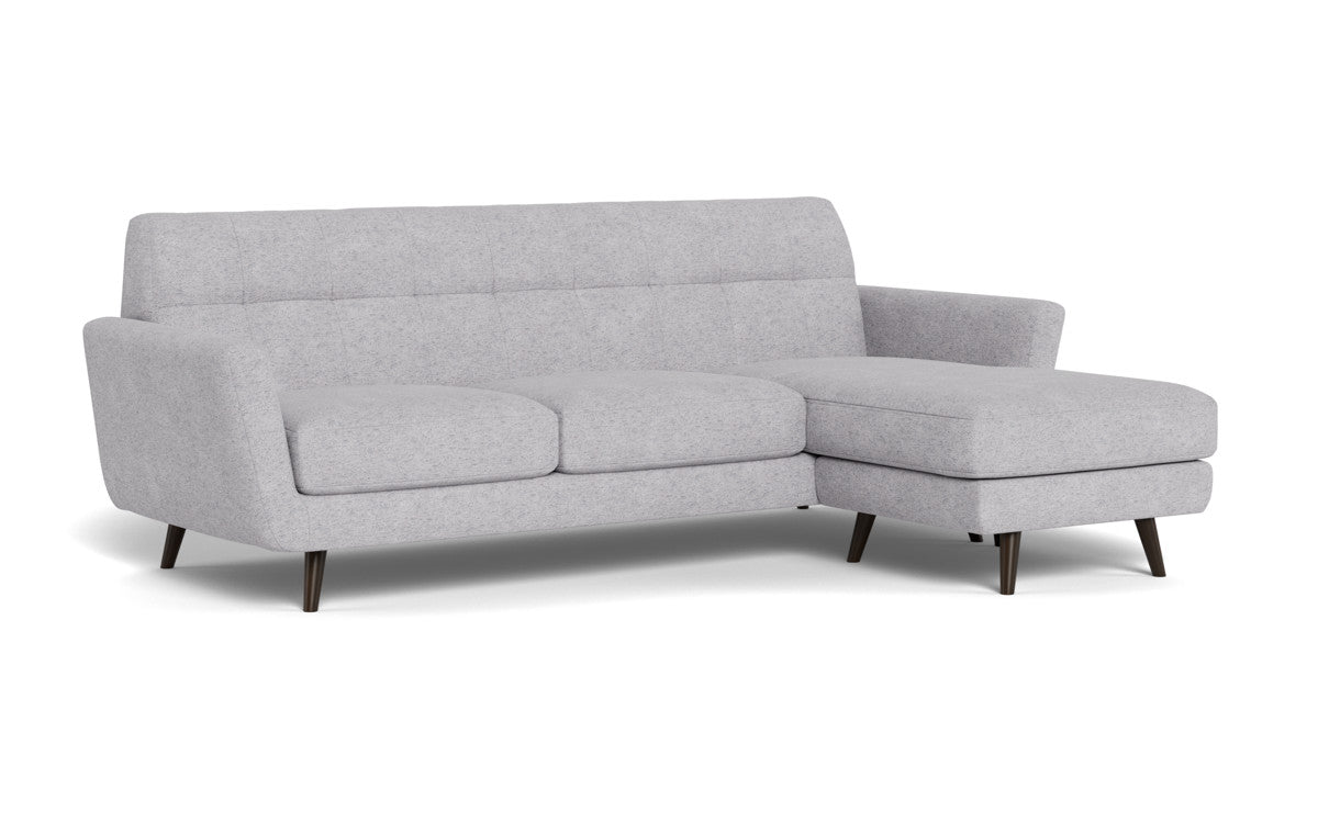 Lamar 96" Reversible Chaise Sofa - Travis Pewter