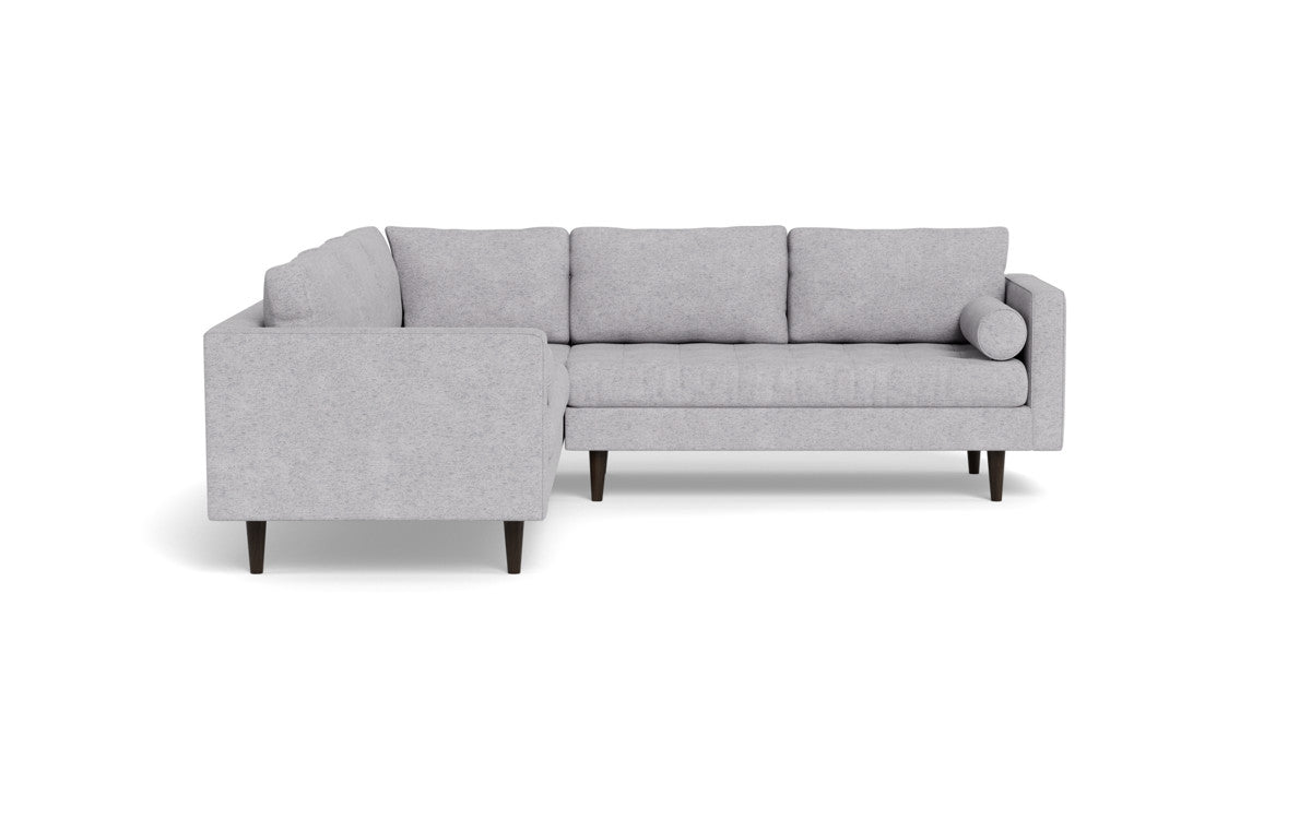 Ladybird 103" Corner Sectional - Travis Pewter