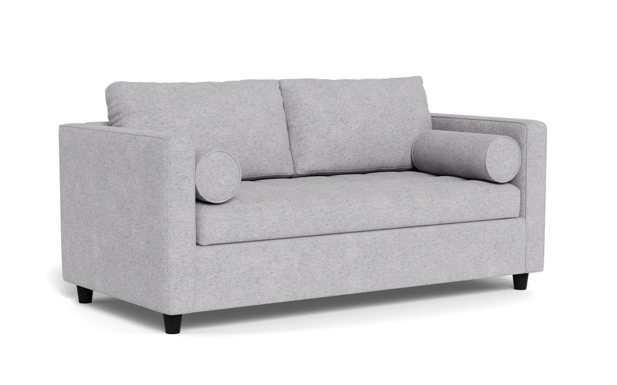 Ladybird 54" Twin Sleeper Loveseat - Travis Pewter