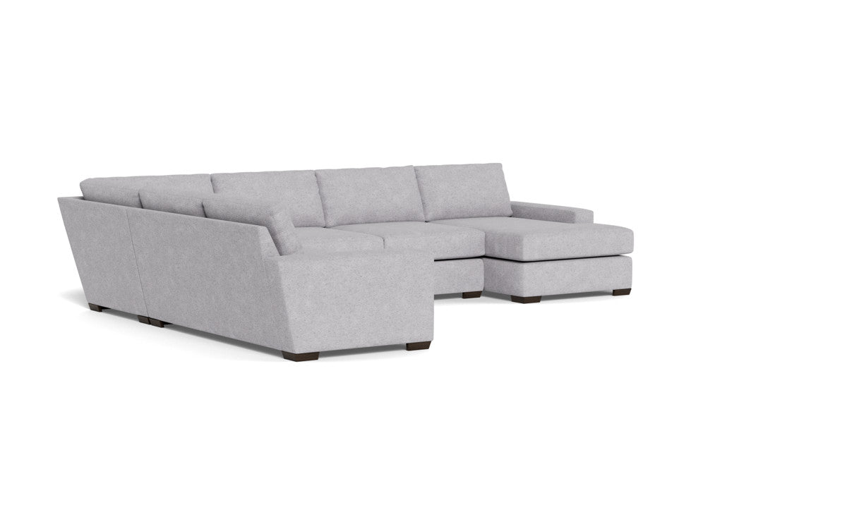 Mas Mesa 162" Deep Corner Sectionals w. Right Chaise - Travis Pewter