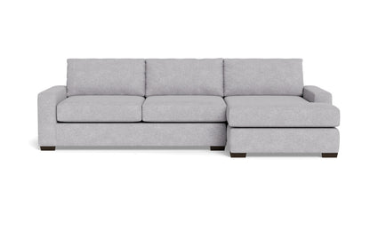 Mas Mesa 123" Deep Right Chaise Sectional - Travis Pewter