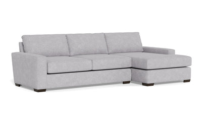 Mas Mesa 123" Deep Right Chaise Sectional - Travis Pewter