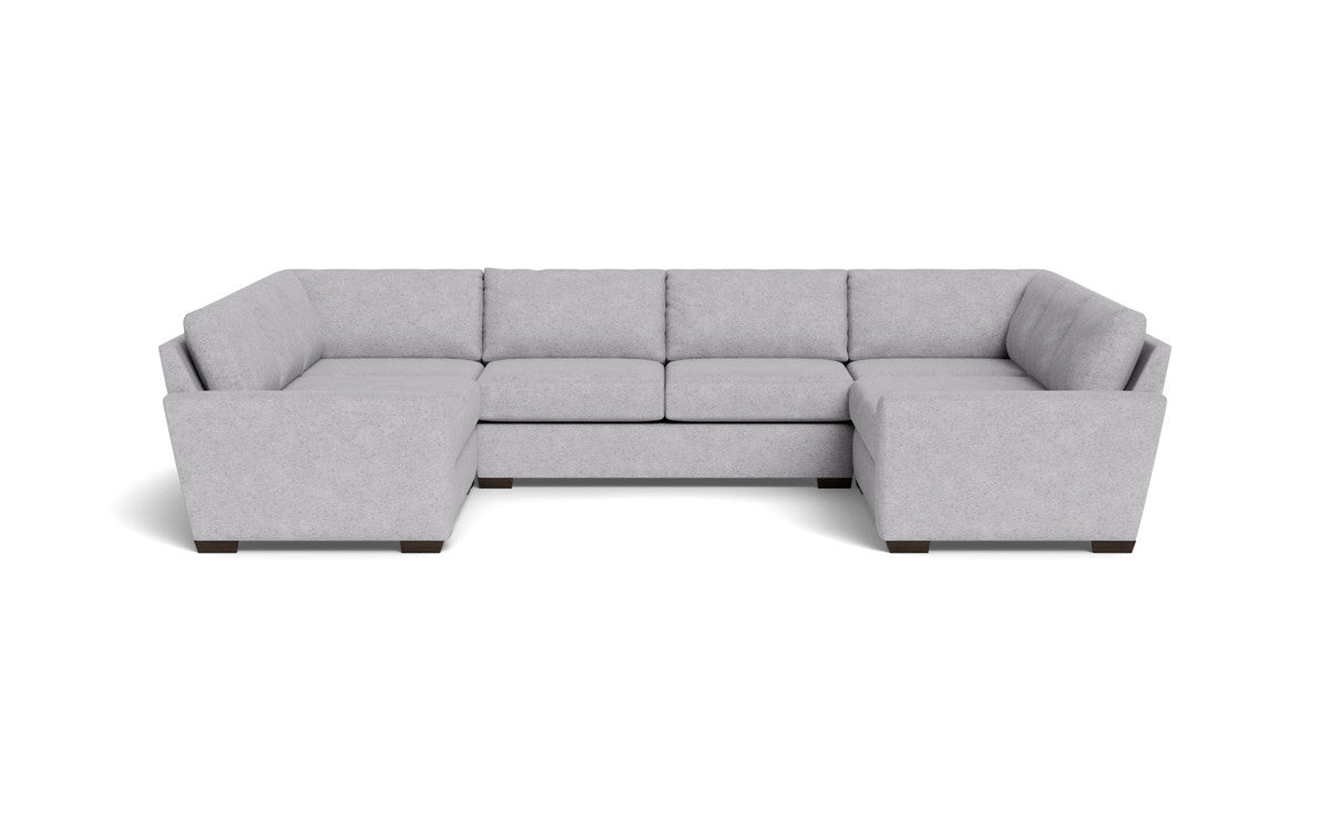 Mas Mesa 166" Deep Condo U Sectional - Travis Pewter