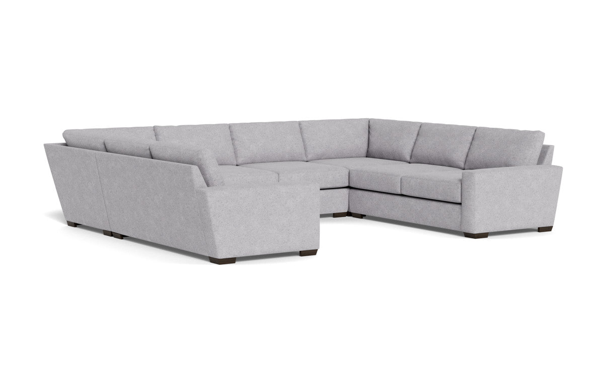 Mas Mesa 166" Deep Condo U Sectional - Travis Pewter