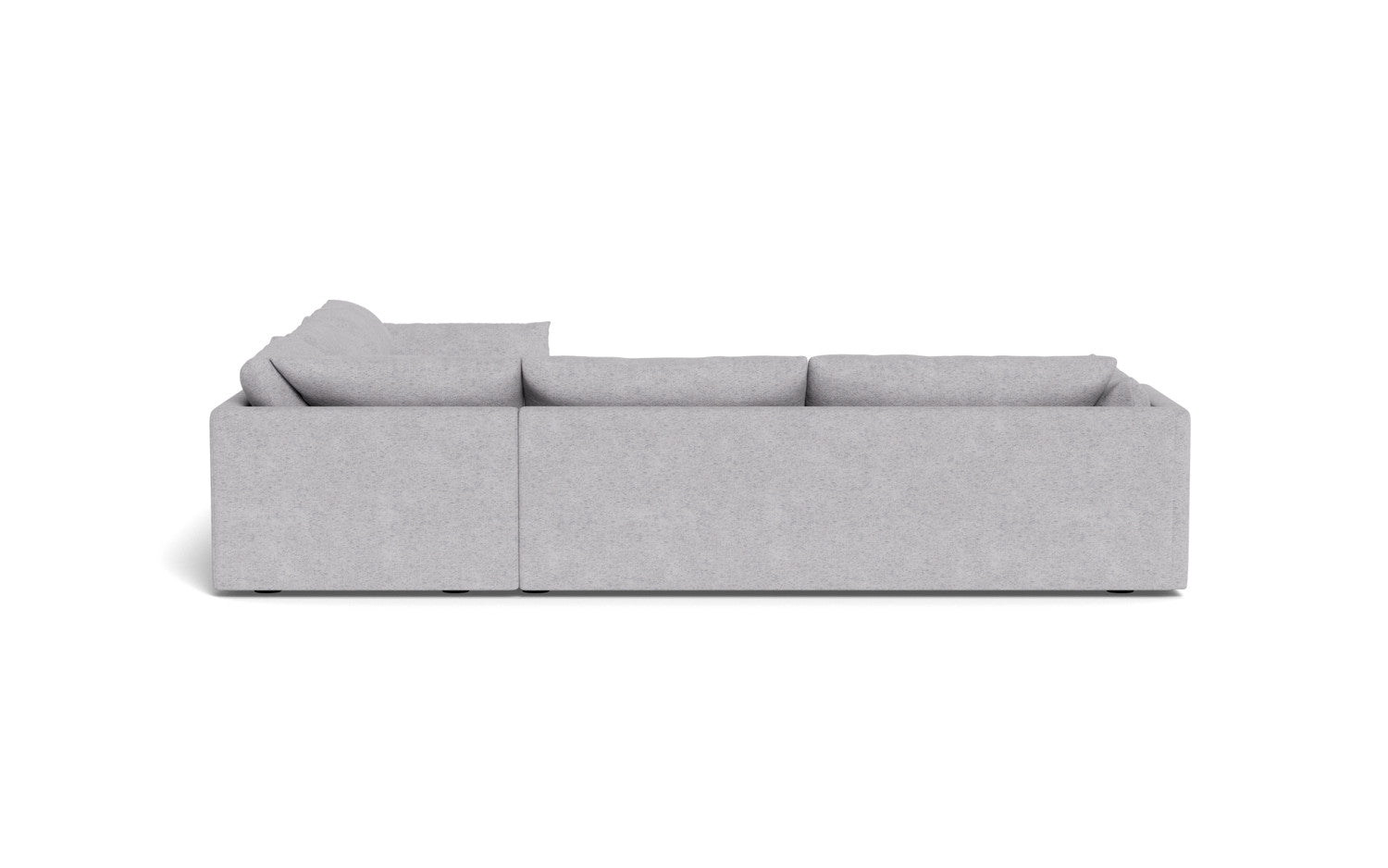 SoCo 124" Corner Sectional - Travis Pewter