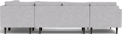 Wallace 131" Corner Sectionals w. Left Chaise - Travis Pewter