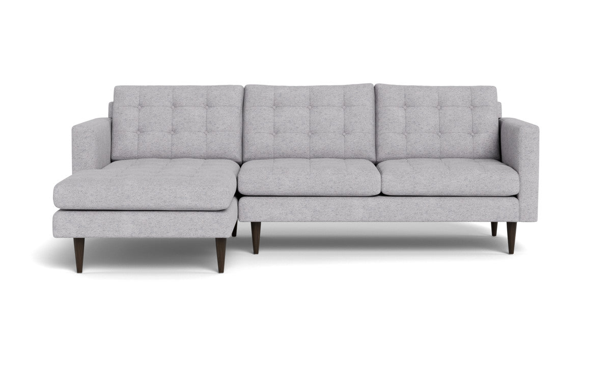 Wallace 98" Left Chaise Sectional - Travis Pewter