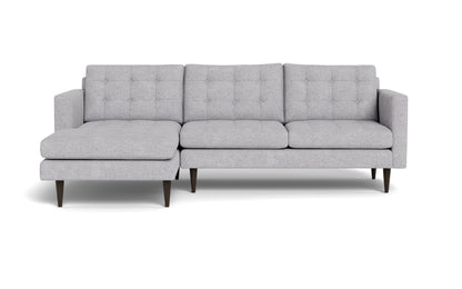 Wallace 98" Left Chaise Sectional - Travis Pewter