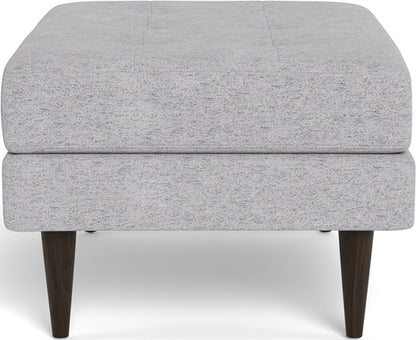 Wallace Ottoman - Superb Rust
