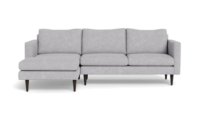Wallace 98" Untufted Left Chaise Sectional - Toscana Otter