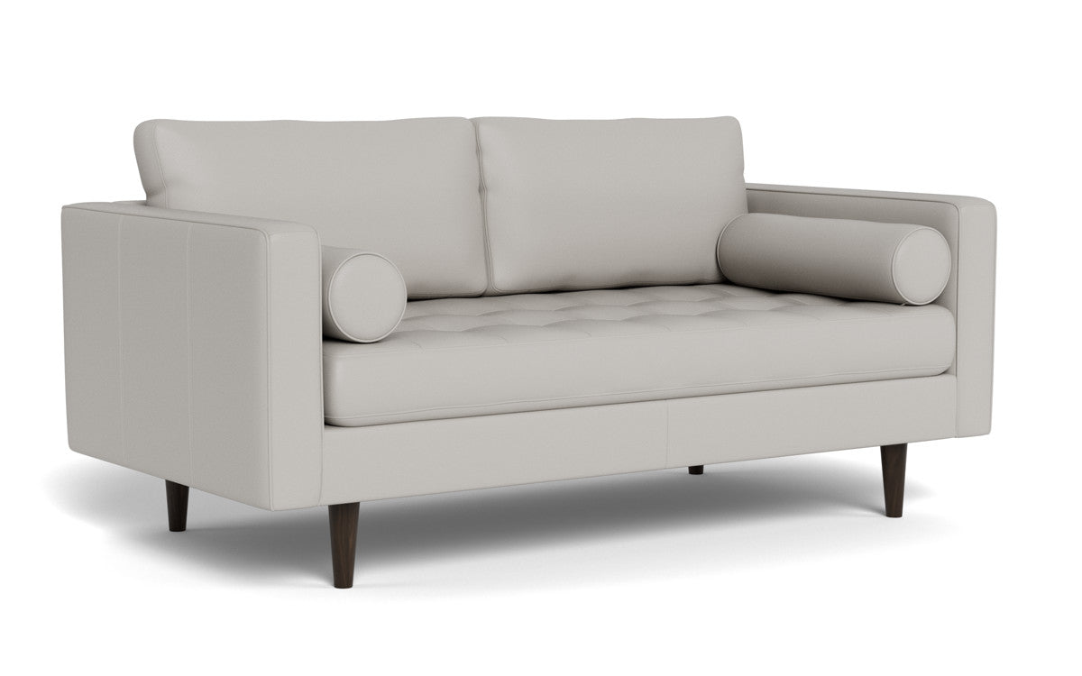 Ladybird 72" Leather Loveseat - Tribeca Chelsea