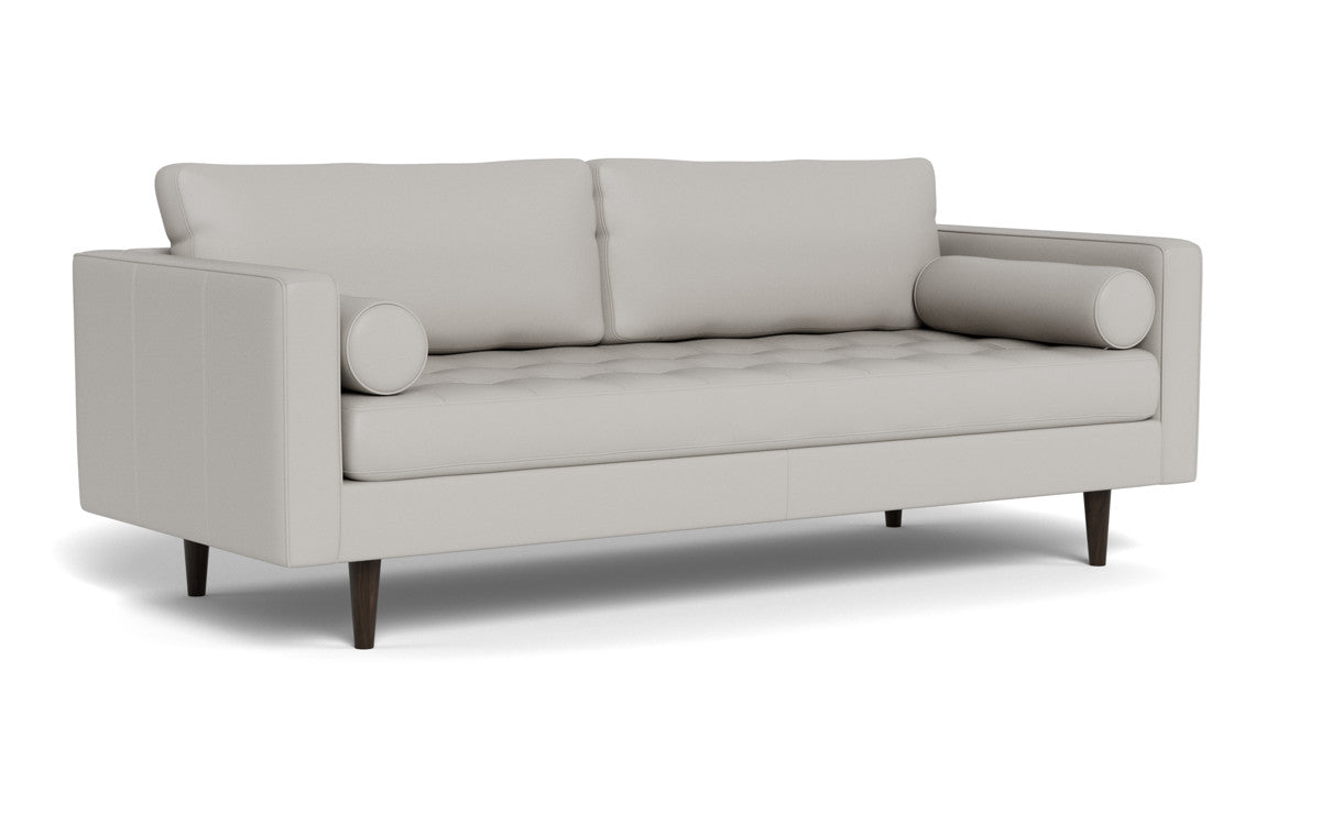 Ladybird 88" Leather Sofa - Tribeca Chelsea