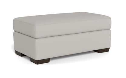Mesa Leather Ottoman - Tribeca Chelsea