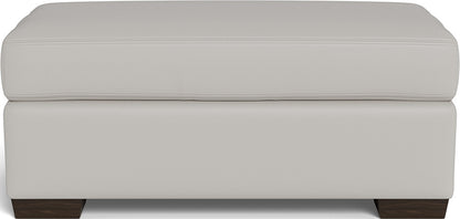 Mesa Leather Ottoman - Tribeca Chelsea