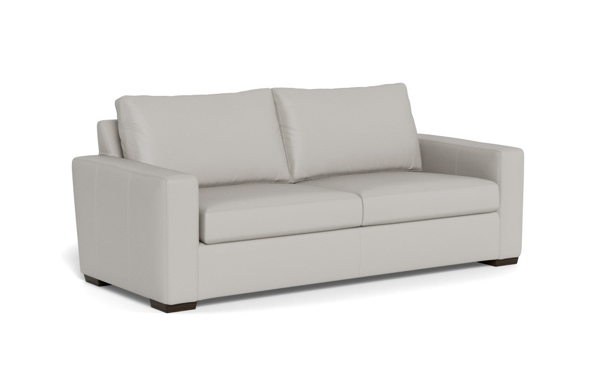 Mas Mesa 88" Deep Leather Sofa - Tribeca Chelsea