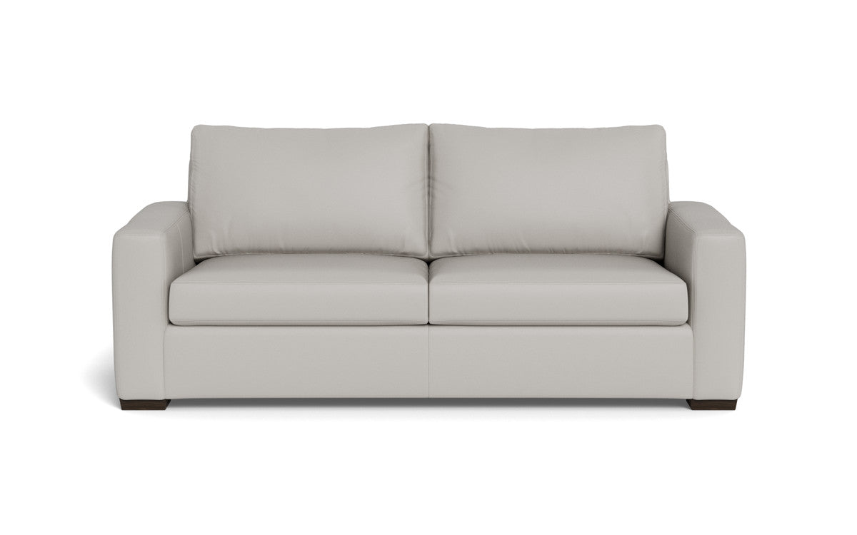 Mas Mesa 88" Deep Leather Sofa - Tribeca Chelsea