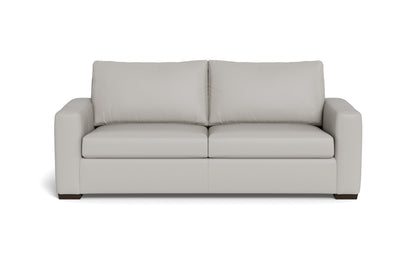 Mas Mesa 88" Deep Leather Sofa - Tribeca Chelsea