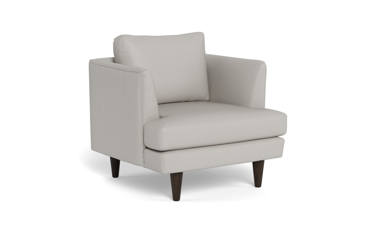 Rainey 35" Leather Arm Chair - Tribeca Chelsea