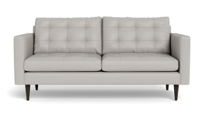 Wallace 74" Leather Apartment Sofa - Tribeca Chelsea
