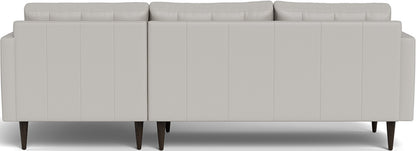 Wallace 98" Leather Right Chaise Sectional - Tribeca Chelsea