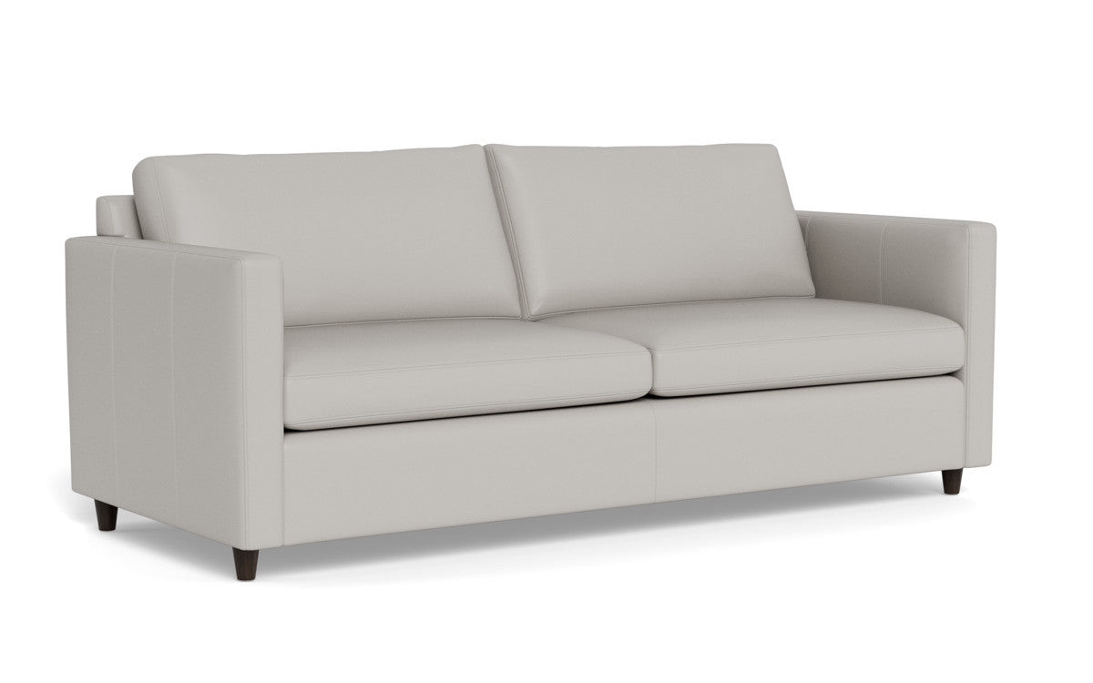 Wallace 74" Leather Untufted Queen Sleeper Sofa - Tribeca Chelsea