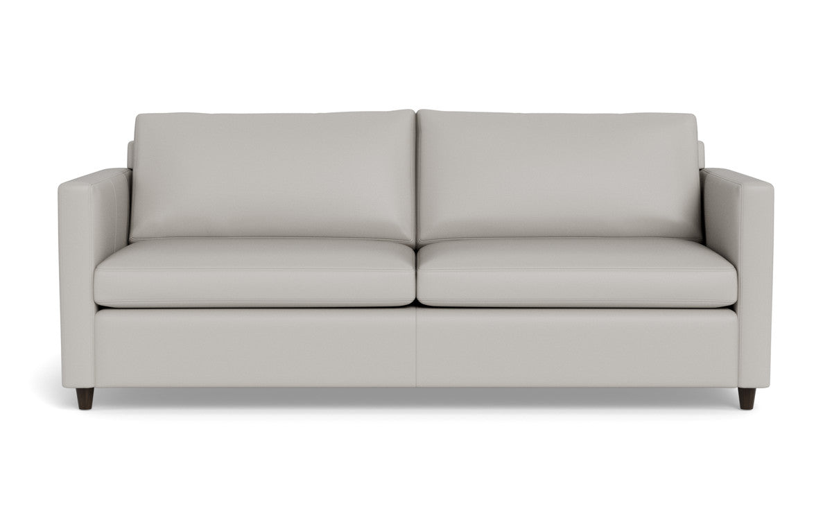 Wallace 74" Leather Untufted Queen Sleeper Sofa - Tribeca Chelsea
