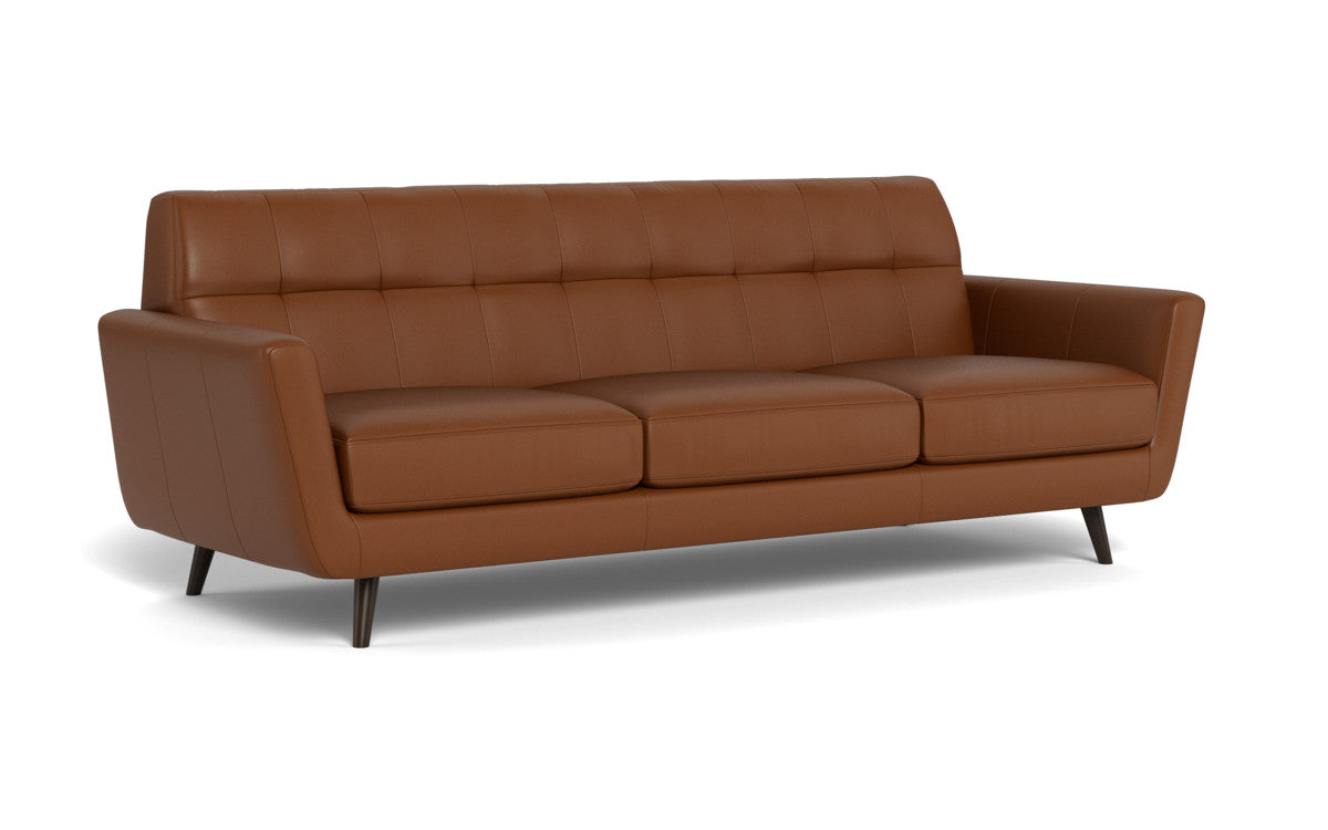 Lamar 96" Leather Estate Sofa - Tribeca Chelsea