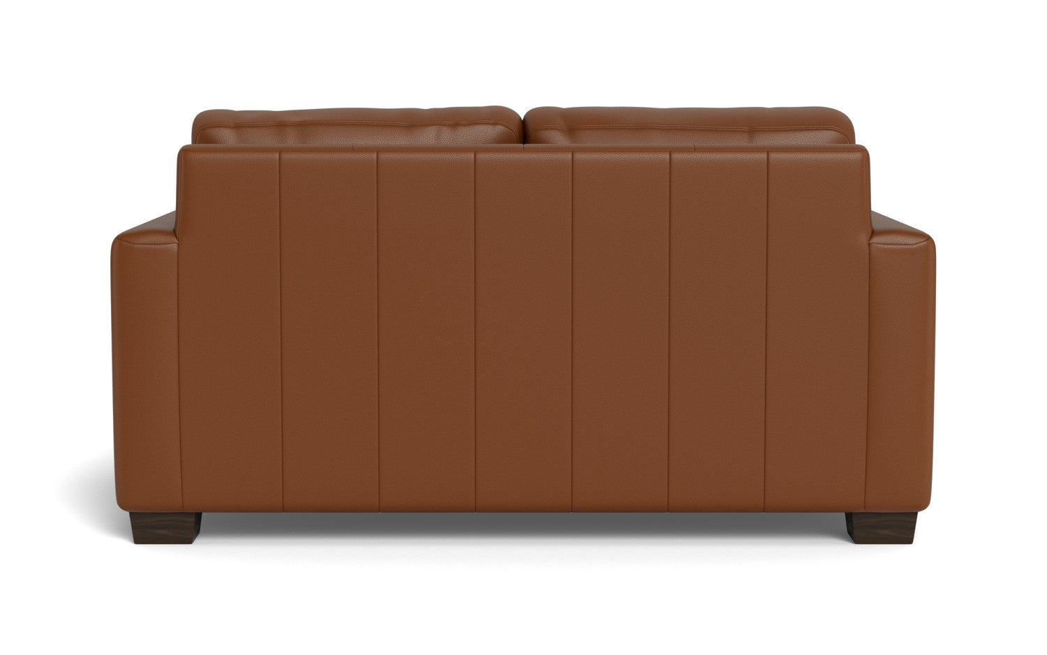 Track 62" Leather Twin Sleeper - Tribeca Chestnut