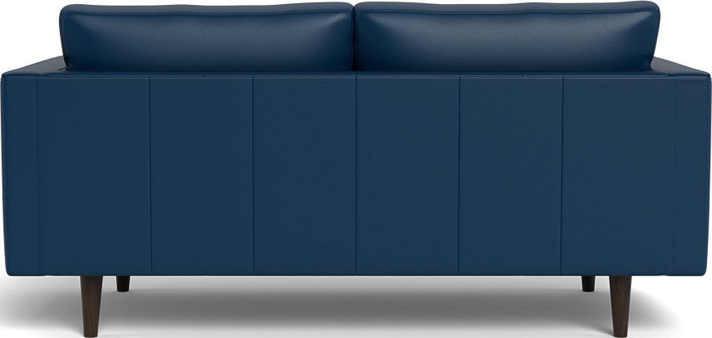 Ladybird 72" Leather Loveseat - Tribeca Cobalt