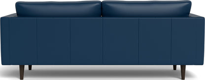 Ladybird 88" Leather Sofa - Tribeca Cobalt