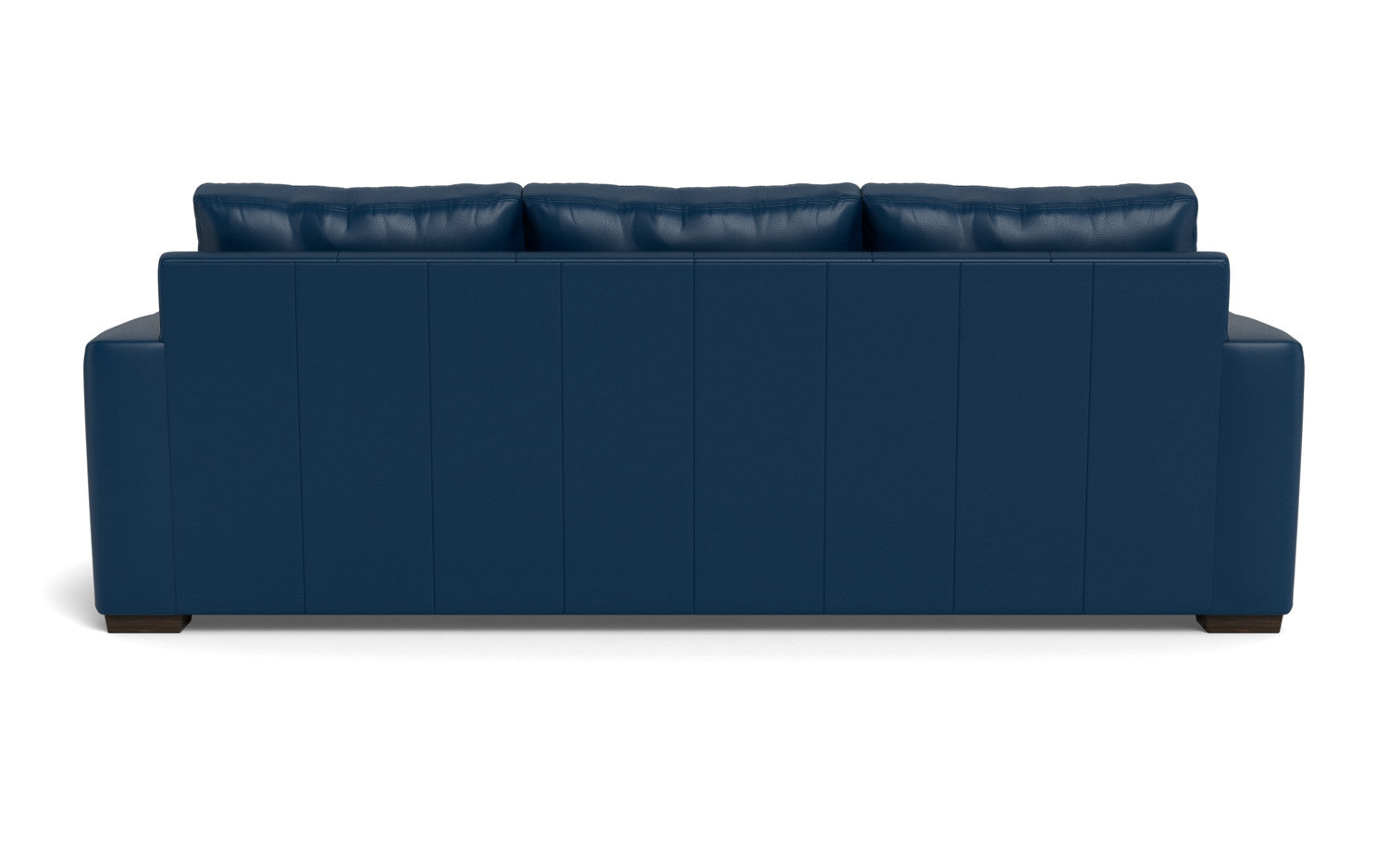 Mesa 101" Leather Estate Sofa - Tribeca Cobalt