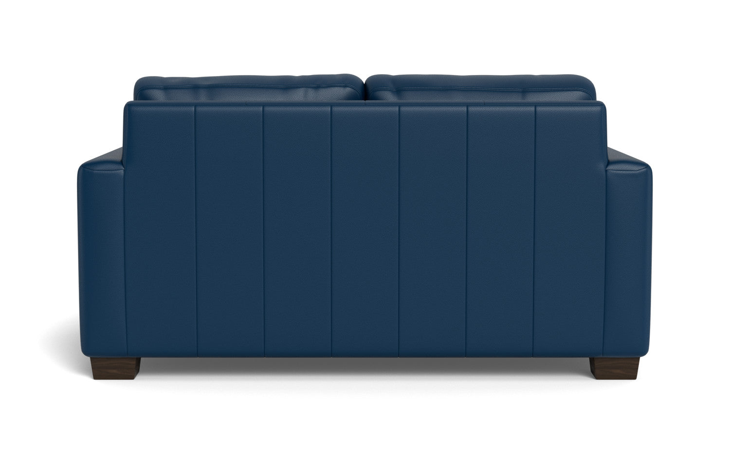 Track 62" Leather Twin Sleeper - Tribeca Cobalt