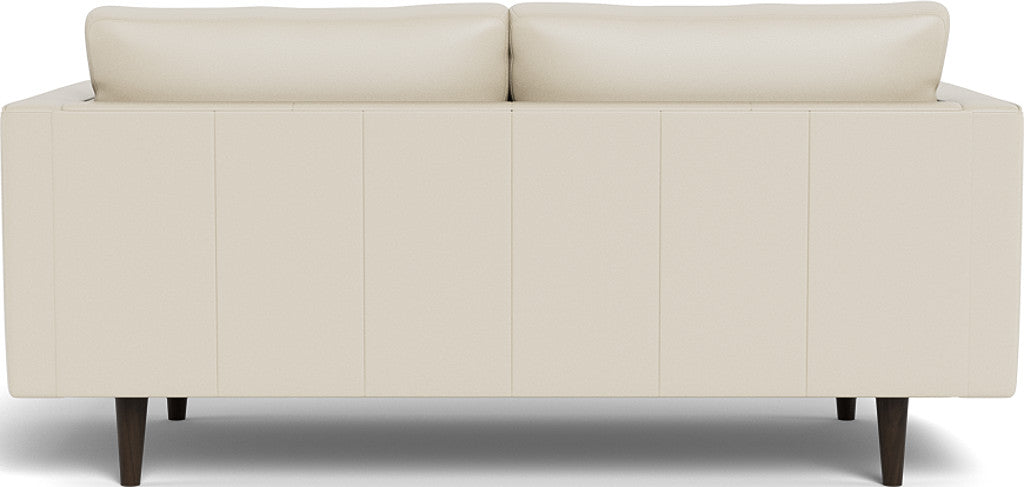 Ladybird 72" Leather Loveseat - Tribeca Cream