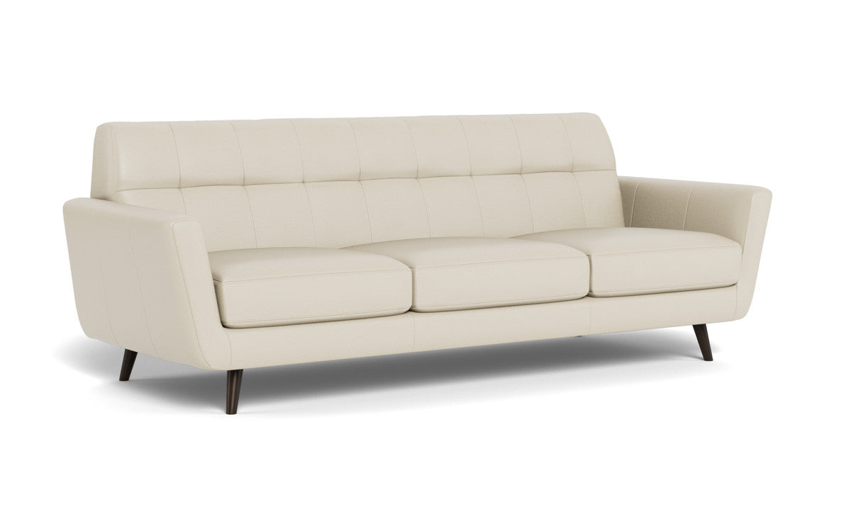 Lamar 96" Leather Estate Sofa - Tribeca Cobalt