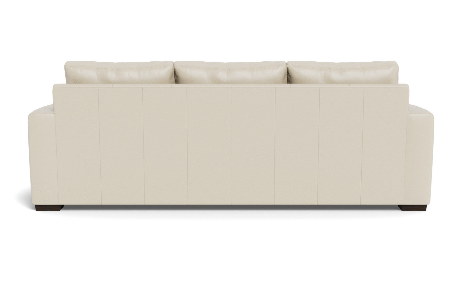 Mesa 101" Leather Estate Sofa - Tribeca Cream