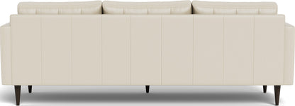 Wallace 98" Leather Estate Sofa - Tribeca Cream