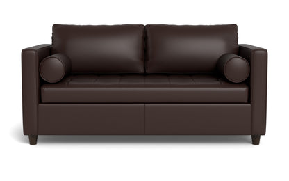 Ladybird 54" Leather Twin Sleeper - Tribeca Espresso